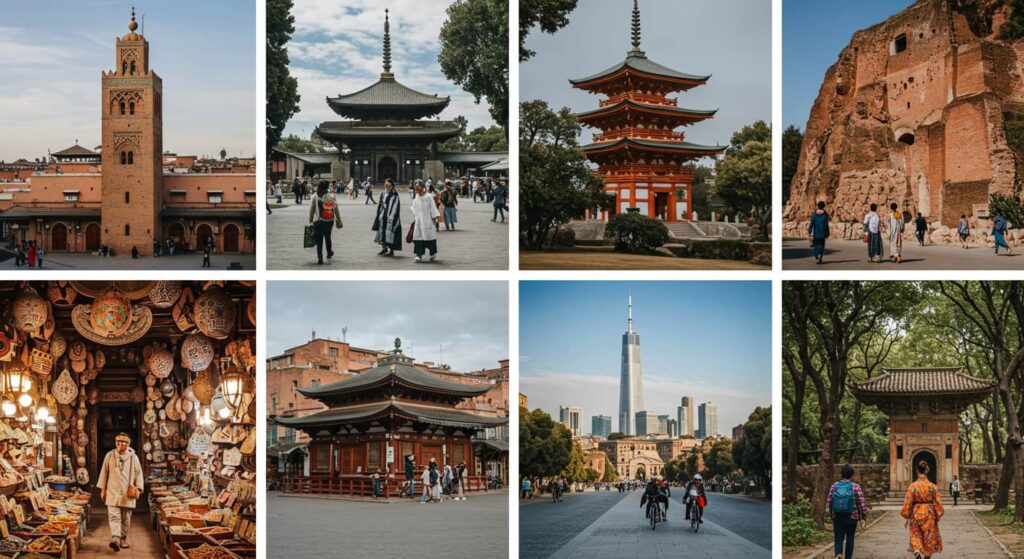 What cultural experiences can I expect at popular destinations?