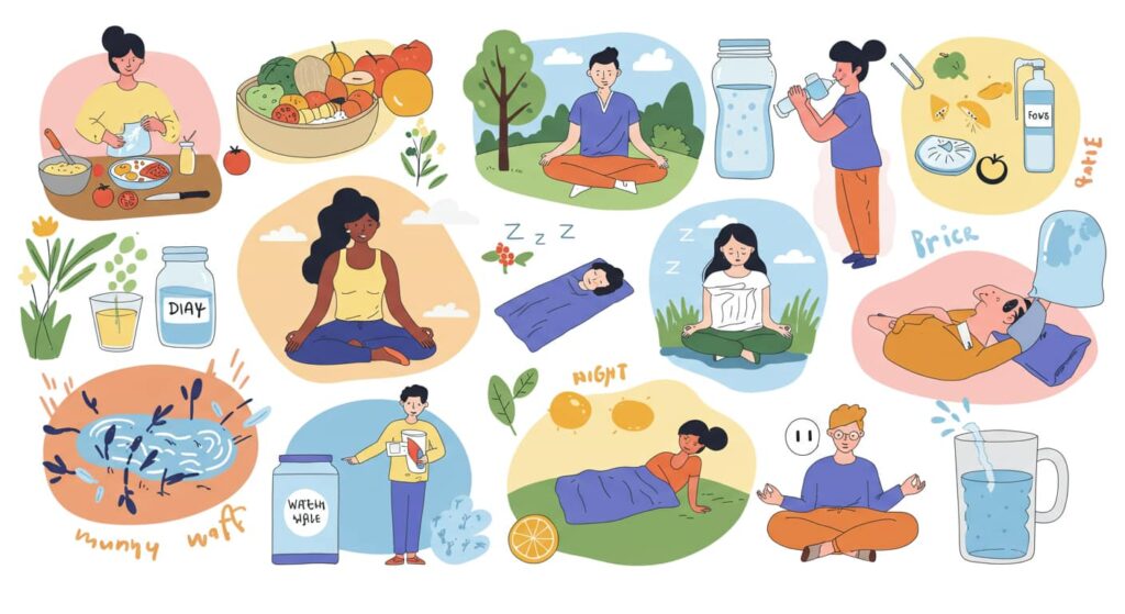 What are the best daily habits for a healthy lifestyle