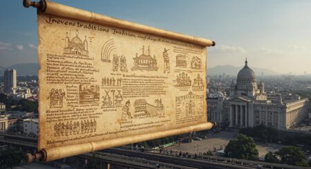 What role does tradition play in shaping a culture