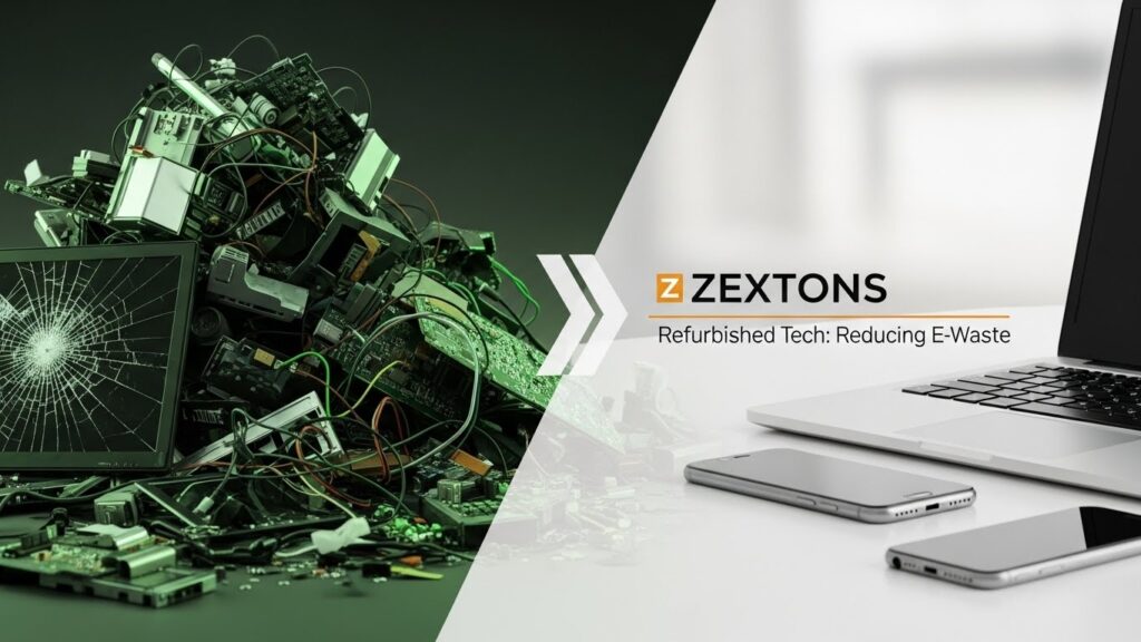 The Eco-Friendly Power of Refurbished Tech How Zextons Helps Reduce E-Waste